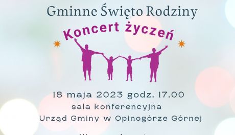 Gminne Święto Rodziny w Opinogórze Górnej - Wzruszające wystąpienia, utwory muzyczne i recital Wojtka Gęsickiego