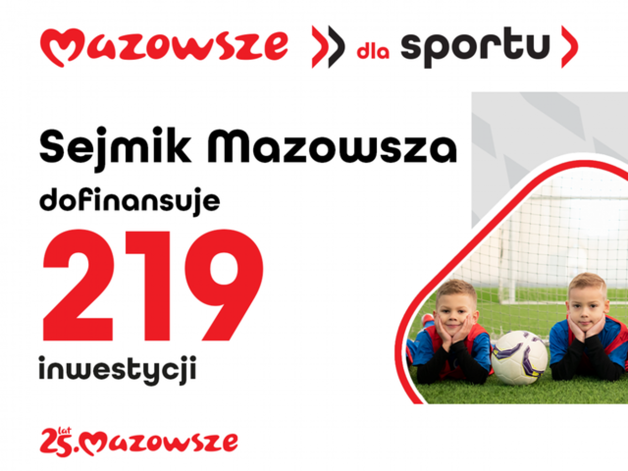 Dofinansują 219 inwestycji