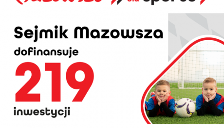 Samorząd Mazowsza rozwija bazę sportową