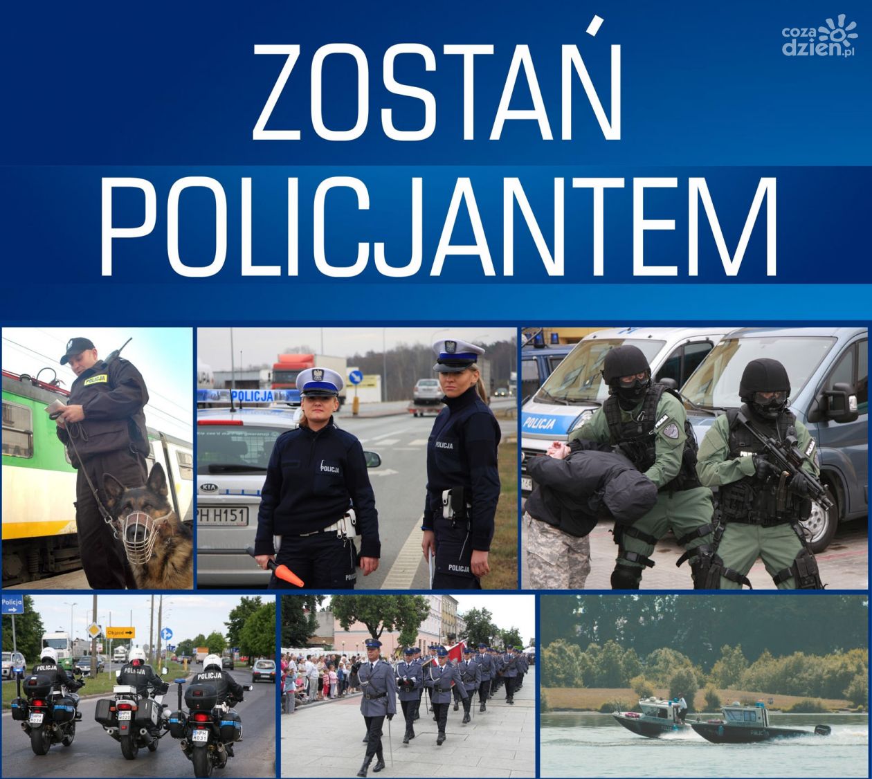 W komendzie dowiesz się jak zostać policjantem