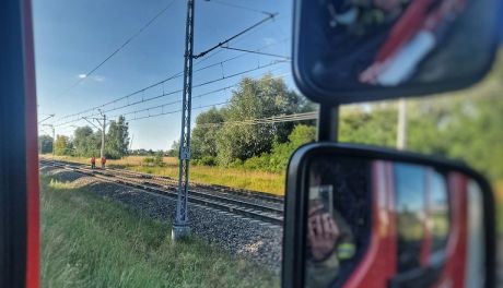 Drzemka między szynami, a nad nim Pendolino! Horror z happy endem na torowisku