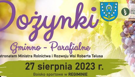 Dożynki Gminno - Parafialne 27 sierpnia w Regiminie