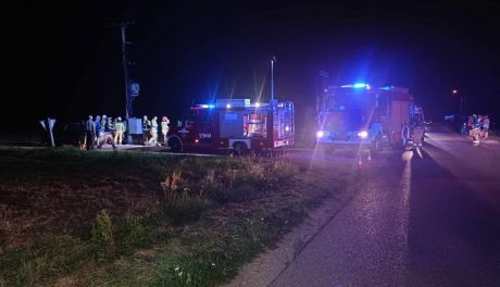 Osobówka potrąciła dwie młode kobiety. Lądował śmigłowiec LPR