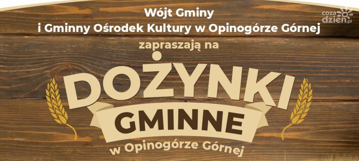 Na dożynki do Opinogóry