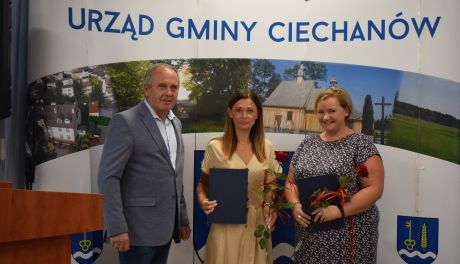 Monika Wolska i Marta Skoneczna (SP w Gumowie) - nauczycielki mianowane