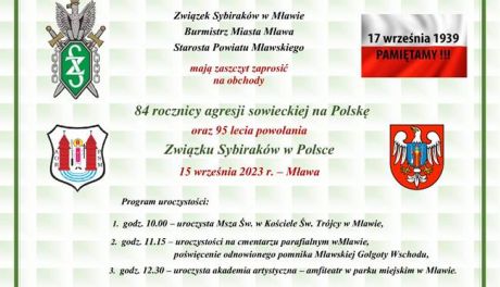 Tym razem uroczystość odbędzie się 15 września. W Mławie pamiętają