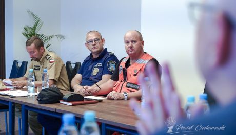 Ważne posiedzenie w ciechanowskim starostwie