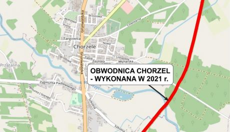 Rondo włączy obwodnicę Chorzel do drogi wojewódzkiej. Niebawem rusza inwestycja