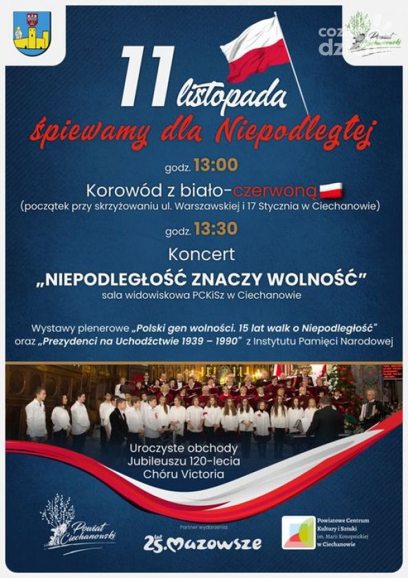 Powiat świętuje razem z chórem
