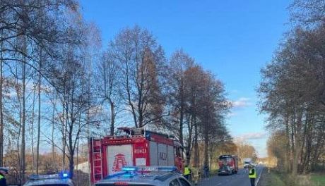 Śmiertelne potrącenie rowerzysty w Gminie Ojrzeń 