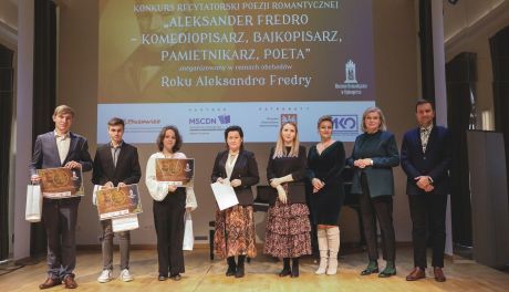 Znamy laureatów. Konkurs "Aleksander Fredro - komediopisarz, bajkopisarz, pamiętnikarz, poeta" rozstrzygnięty