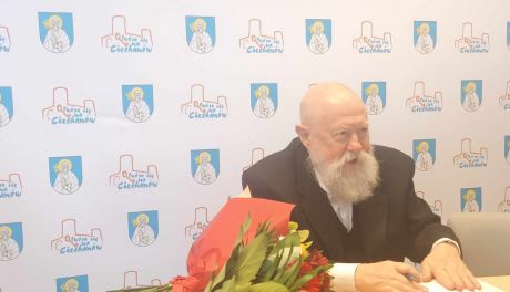 Honorowy Obywatel Miasta Ciechanów - prof. Jerzy Bralczyk 