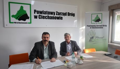 Rozpoczęto rozbudowę drogi powiatowej nr 1217W z Ciechanowa do Romanowa