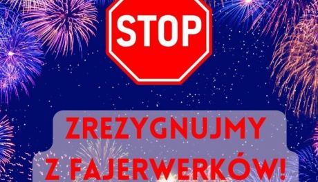 Mława mówi STOP fajerwerkom!