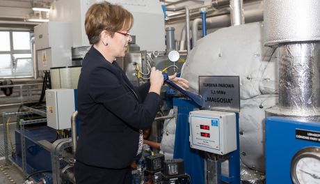 Chrzest Turbiny "Małgosia" w Elektrociepłowni Ciechanów