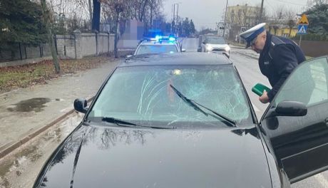 Potrącenie na przejściu dla pieszych