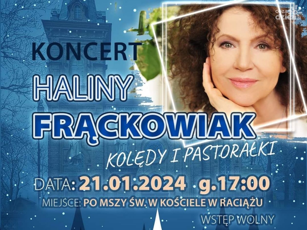Halina Frąckowiak wystąpi w Raciążu