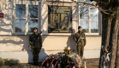 Oddali hołd pomordowanym w 1945 roku