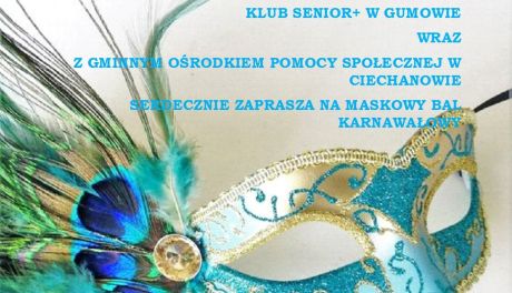 Trwają zapisy do udziału w karnawałowym balu maskowym w Klubie Senior+ 