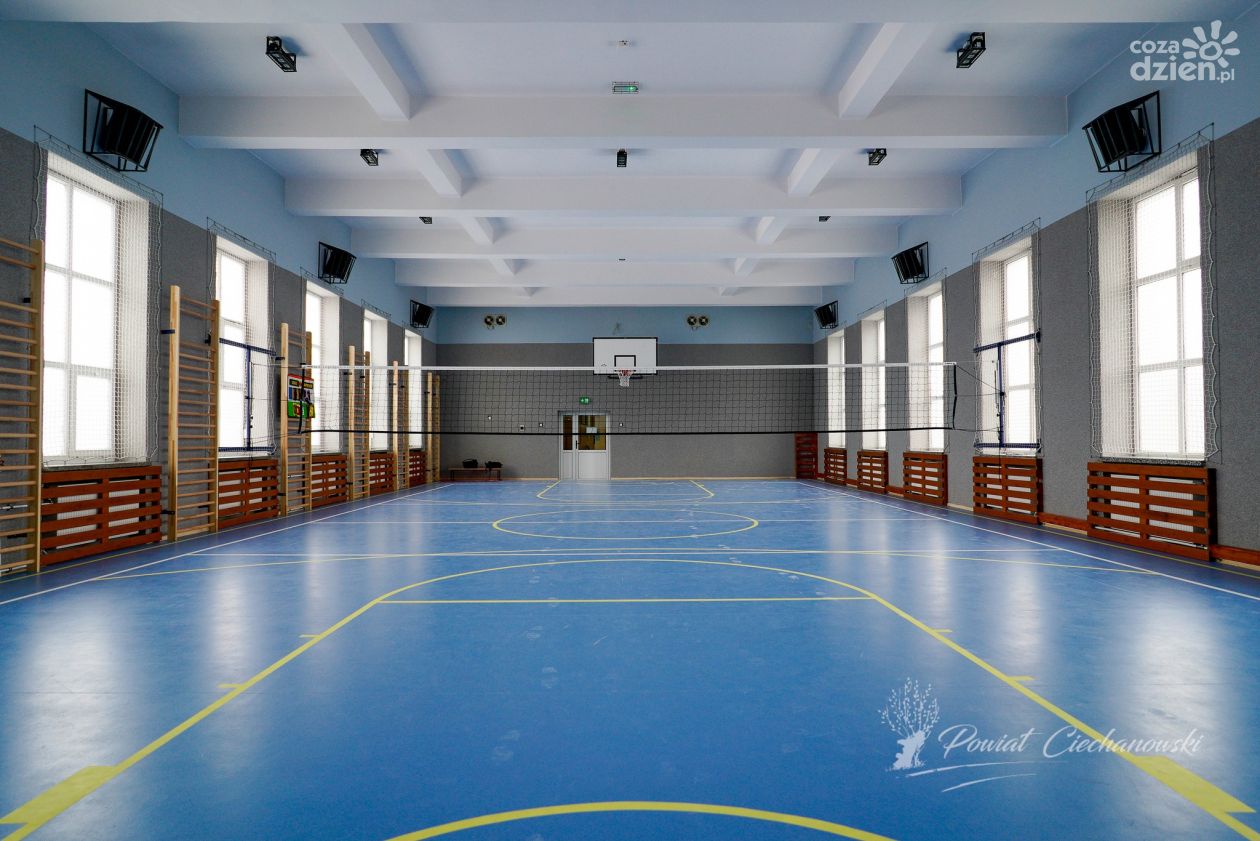 Powiat Ciechanowski inwestuje w nowoczesne obiekty sportowe