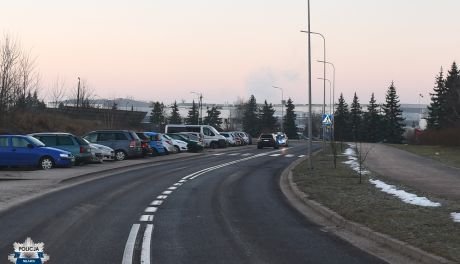 Potrącenie pieszej na pasach w Mławie 