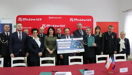 Wsparcie unijne dla mazowieckich OSP - powiat przasnyski