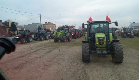 Rolnicy jak zaplanowali, tak protestują [foto]