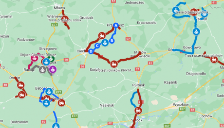 Planowany protest rolników - przygotuj się na utrudnienia w ruchu drogowym