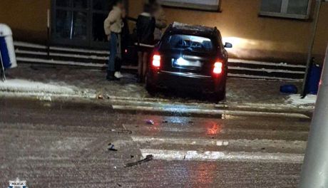 Niebezpieczna kolizja w Mławie