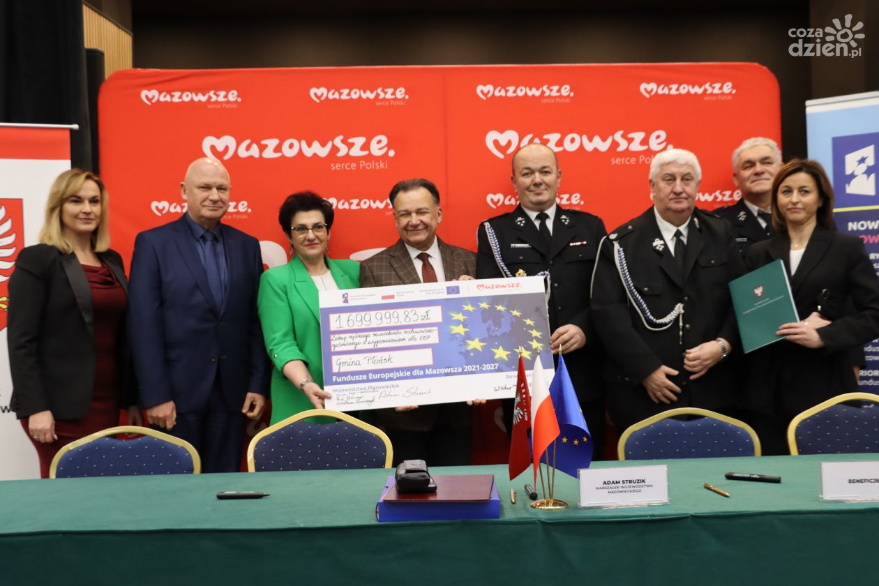 7,2 mln złotych dla OSP z powiatu przasnyskiego 