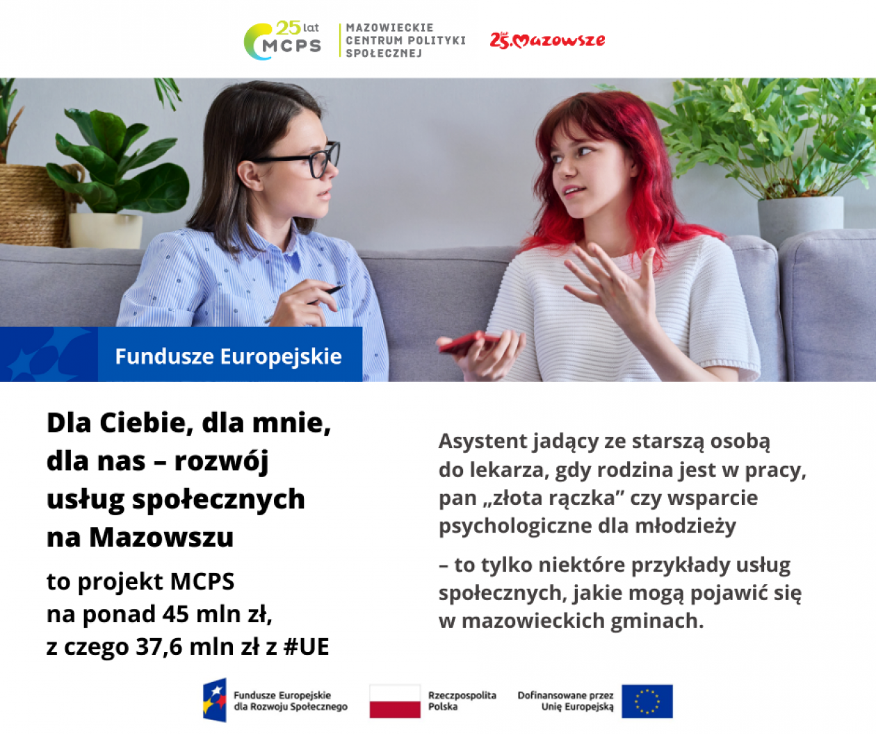 Jak Mazowsze rozwija usługi społeczne?
