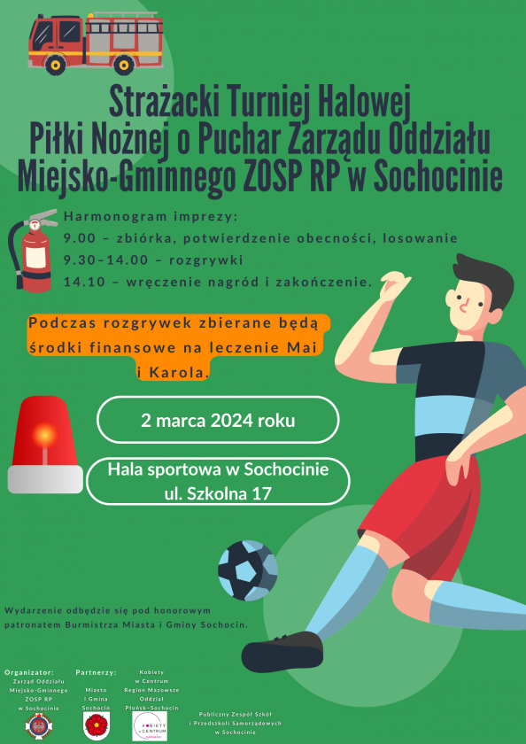 Charytatywny turniej w Sochocinie