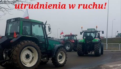 Protest rolników - możliwe utrudnienia w ruchu