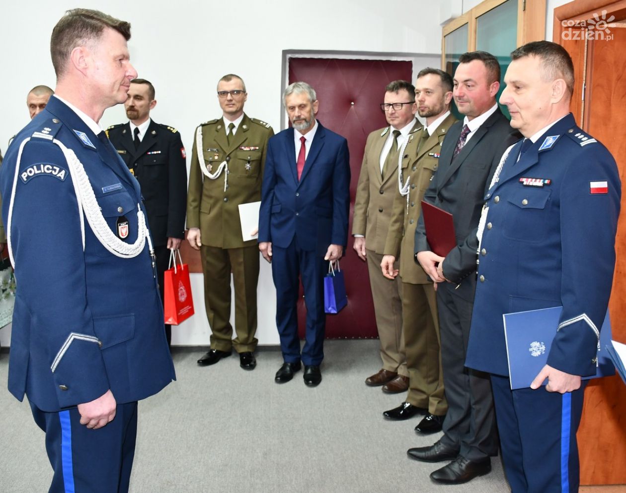 I zastępca komendanta odszedł na emeryturę
