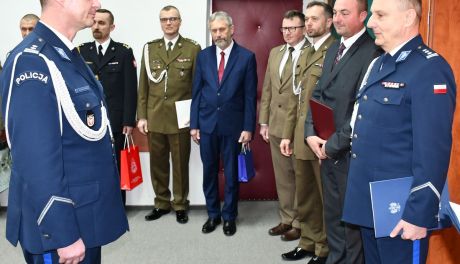 Emerytura mł. insp. Radosława Romanowskiego - pożegnanie po 29 latach służby