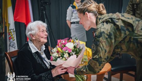 Odwaga i poświęcenie - porucznik Zofia Wangrat skończyła 100 lat