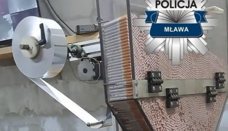 Zlikwidowano produkcję papierosów - te znalezione były warte ponad 1 mln zł.