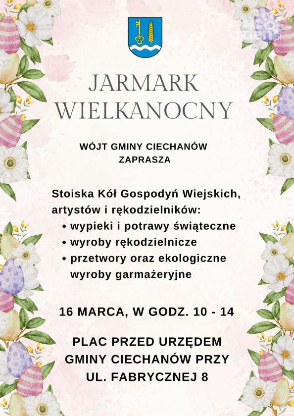Jarmark Wielkanocny w Ciechanowie