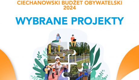 Wyniki głosowania w Ciechanowskim Budżecie Obywatelskim 2024