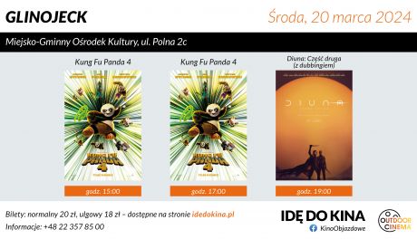 Idę do kina: Profesjonalne Kino Objazdowe w Glinojecku