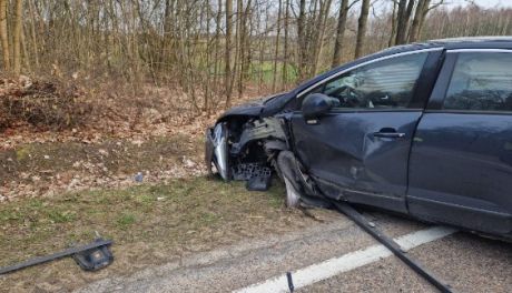Groźny wypadek w Leśniewie Dolnym
