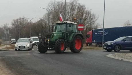 Protest rolników w Powiecie Ciechanowskim 