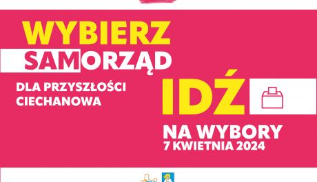 Ciechanów Głosuje - kampania profrekwencyjna mobilizuje mieszkańców