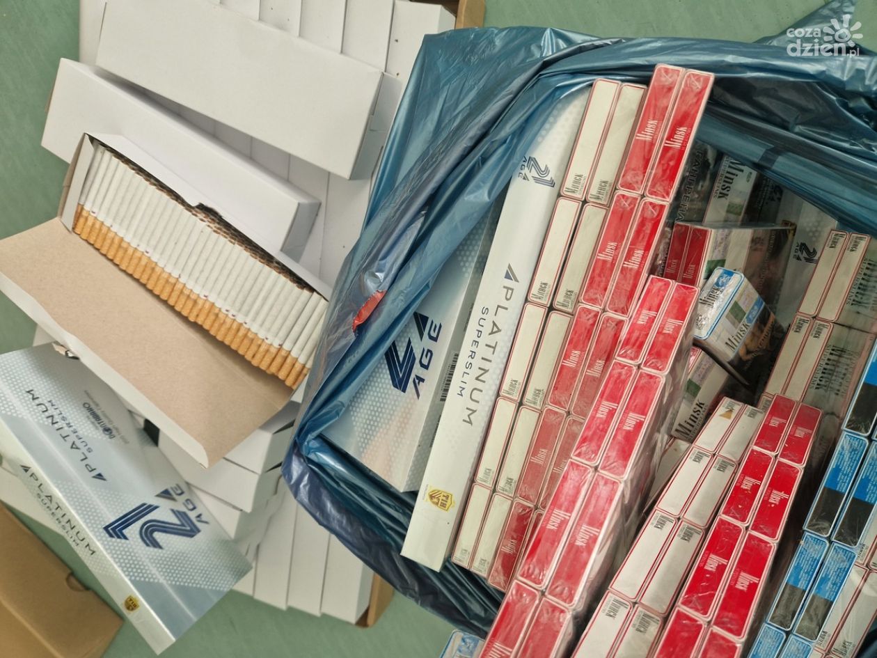 12 tysięcy sztuk papierosów bez akcyzy