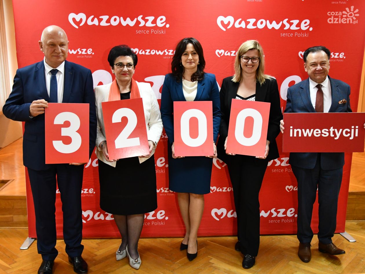 Mazowiecki samorząd zainwestował ponad 1,2 mld zł w rozwój regionu