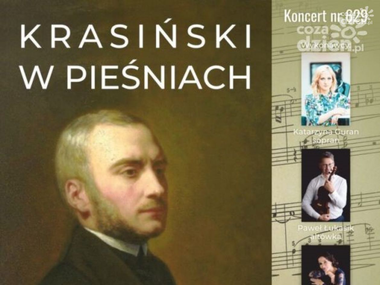 Krasiński w pieśniach - unikatowy koncert w Oranżerii