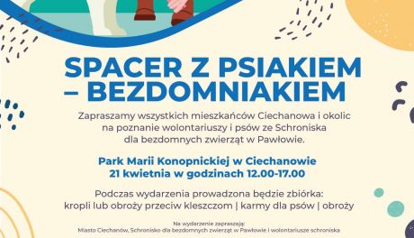 Pospaceruj z pieskiem, porozmawiaj z wolontariuszami