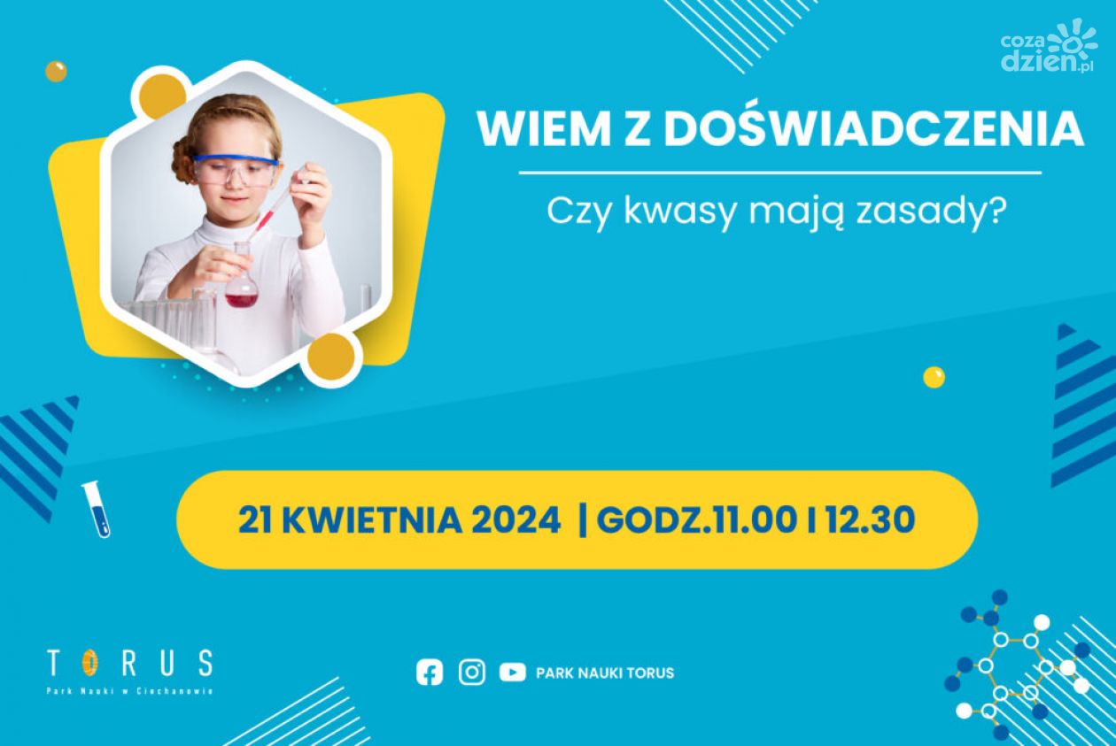 Ciechanów. Czy kwasy mają zasady? Warsztaty dla dzieci