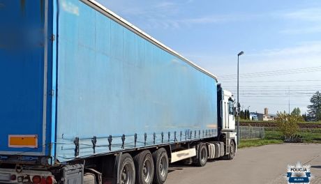 Więzienie grozi kierowcy tira zatrzymanego pod Mławą