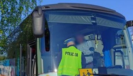 Żuromin. Policjanci chętnie przyjrzą się autokarom wycieczkowym